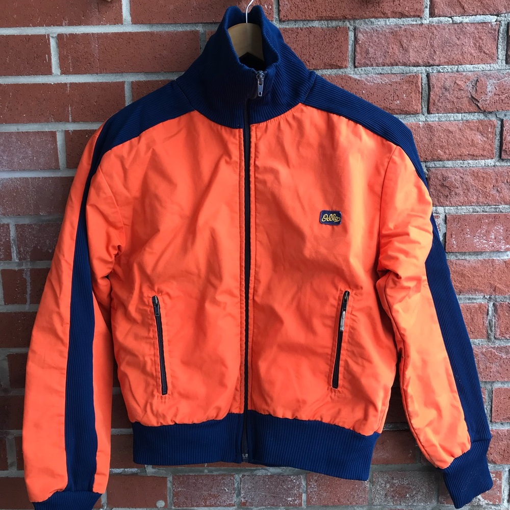 Odlo of Norway lightweight orange ski jacket / running / sports / youth M / chil